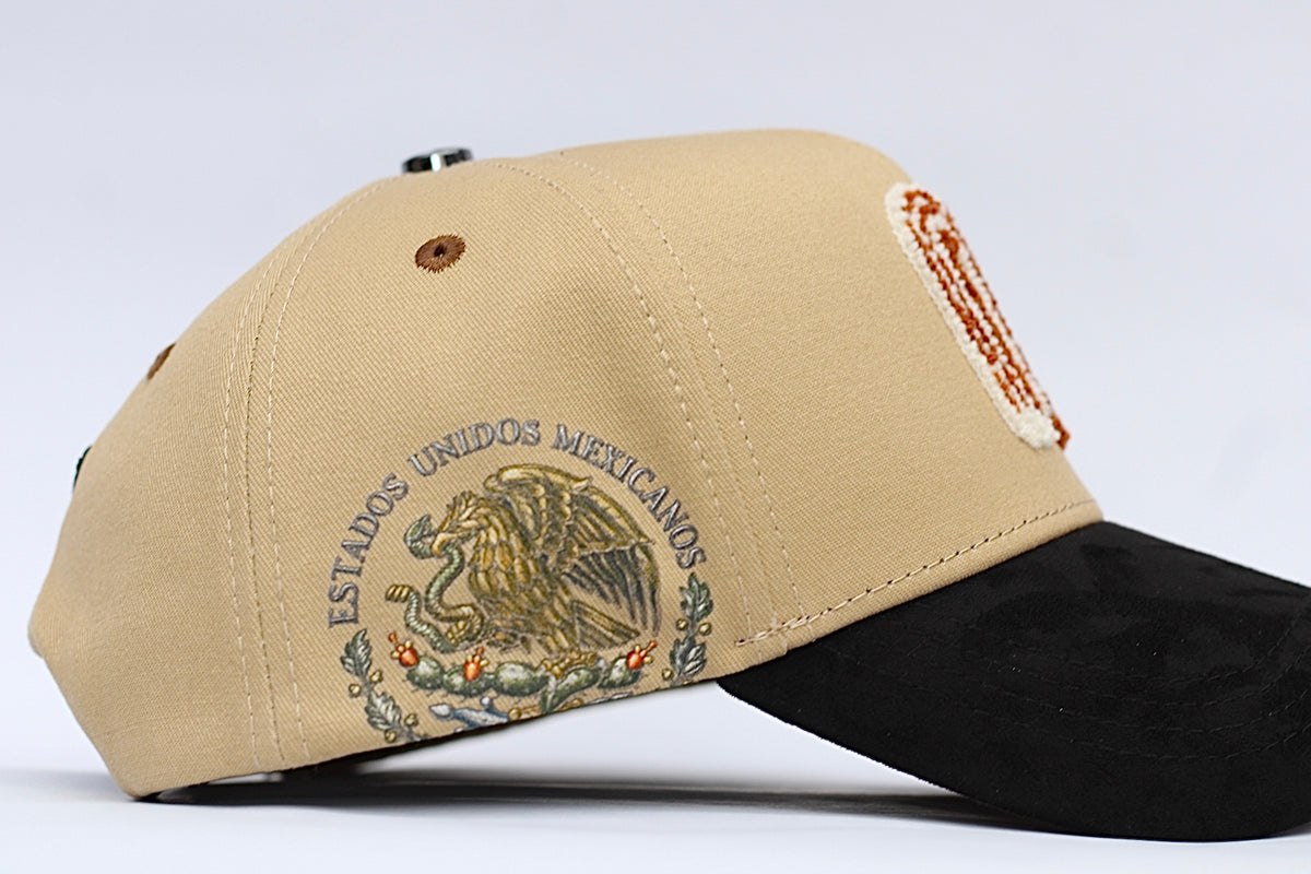 Gorra JP México marrón claro Ajustable