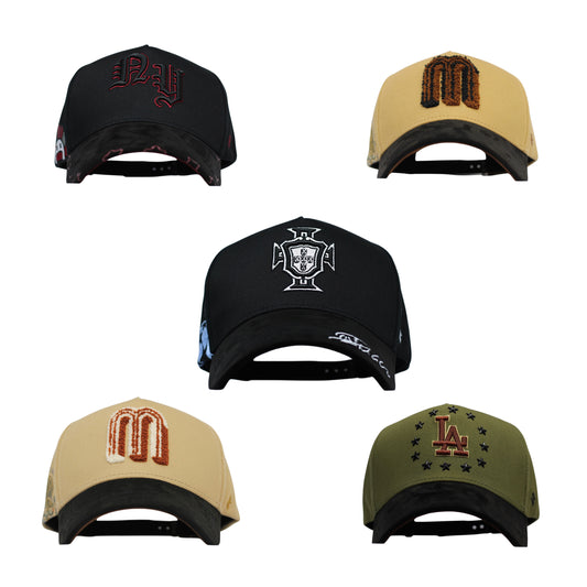Gorras JP Drop Completo 5 Piezas Ajustables