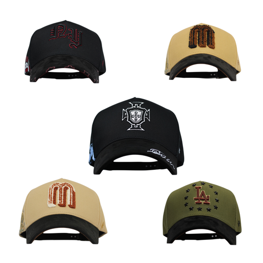 Gorras JP Drop Completo 5 Piezas Ajustables